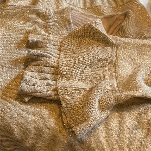 Thalia Sodi elegant metallic  top with cut… - Picture 7 of 8